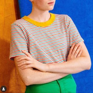 Multi Color Big Bud Press Shirt